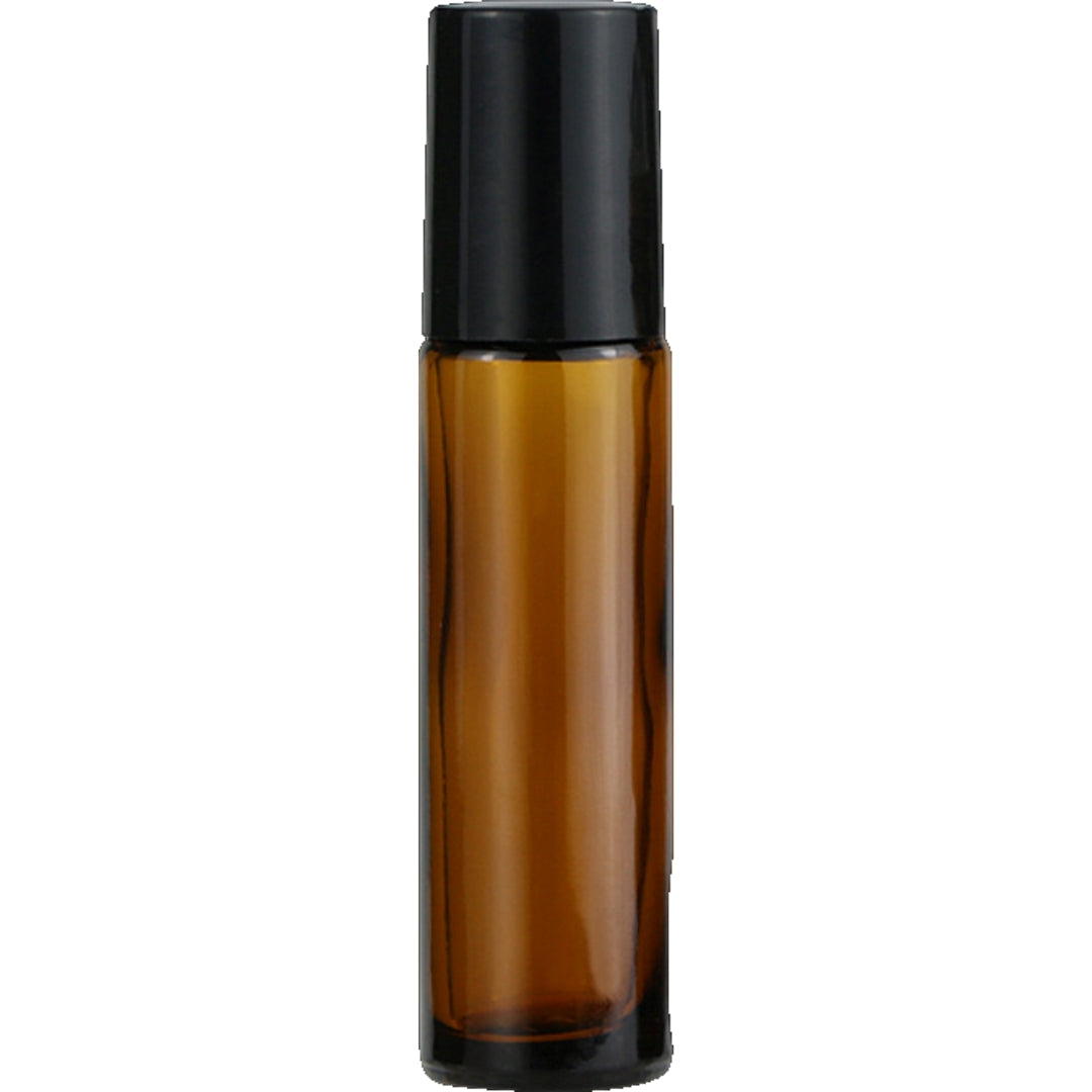アトマイザー ロールオン 詰め替え容器 10ml ミニボトル クリアボトル ブラウン×ブラック バリエーション画像