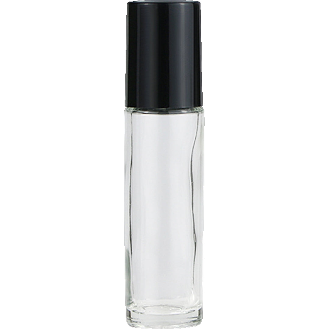 アトマイザー ロールオン 詰め替え容器 10ml ミニボトル クリアボトル 塗るタイプ 透明 香水 持ち歩き 携帯用 旅行 アロマオイル