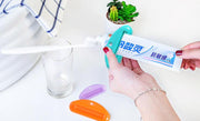チューブ絞り器 2個セット 押出器 チューブリンガー スクイーザー ホルダー シンプル 歯磨き粉 軟膏 絵の具 ハンドクリーム 化粧品 洗顔料