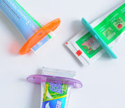 チューブ絞り器 2個セット 押出器 チューブリンガー スクイーザー ホルダー シンプル 歯磨き粉 軟膏 絵の具 ハンドクリーム 化粧品 洗顔料