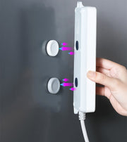 マグネットリモコンホルダー 2個セット 壁掛け収納 小物収納 壁面収納 磁石 貼付け リビング キッチン ルーター リモコン 日用品雑貨 便利