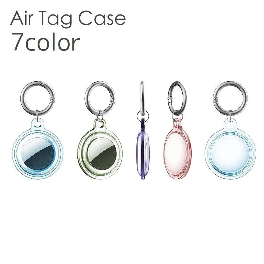 AirTag用保護ケース AirTag用カバー キーリング付き キーホルダー 防水 クリアカラー 商品画像