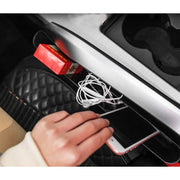 車用収納ポケット 隙間ポケット サイドポケット シートポケット 黒 シンプル 車 収納用品 車載収納 スリムボックス 小物入れ 便利