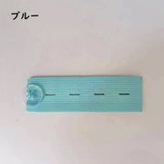 ウエスト調整ボタン 裁縫材料 DIY お直し サイズ調整 バンド ゴム アジャスター ズボン スカート ジーンズ 伸ばす 伸びる 広げる 便利