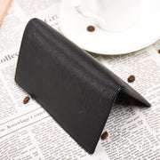 カードケース カード入れ メンズ 二つ折り レザー 黒 ブルー 大容量 お札入れ 高級感 おしゃれ 薄い 小さい