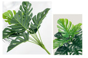 フェイクグリーン 人工観葉植物 造花 鉢植え モンステラ 水やり不要 インテリア 飾り 装飾 葉っぱ リーフ おしゃれ スタイリッシュ リビング 玄関 寝室 ショップ 店舗 オフィス