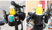 ドリンクホルダー 3in1 ベビーカー 哺乳瓶 ペットボトル ボトルホルダー スマホホルダー スマートフォン クリップ式 ネジ式 丈夫 便利アイテム 自転車 バイク