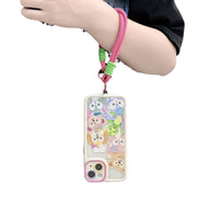 ハンドストラップ スマートフォン 携帯 ストラップ アクセサリー 手首 落下防止 紐 かわいい シンプル カラバリ豊富