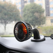 車用扇風機 小型扇風機 電動ファン 車内用品 カー用品 車載用 シガーソケット USB 5V 12V 24V サーキュレーター ミニ扇風機 涼しい ドライブ
