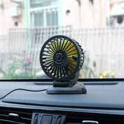 車用扇風機 小型扇風機 電動ファン 車内用品 カー用品 車載用 シガーソケット USB 5V 12V 24V サーキュレーター ミニ扇風機 涼しい ドライブ