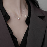 ネックレス レディース 女性用 アクセサリー ベネチアンチェーン フェイクパール イミテーションパール おしゃれ シンプル 上品 きれいめ ギフト プレゼント