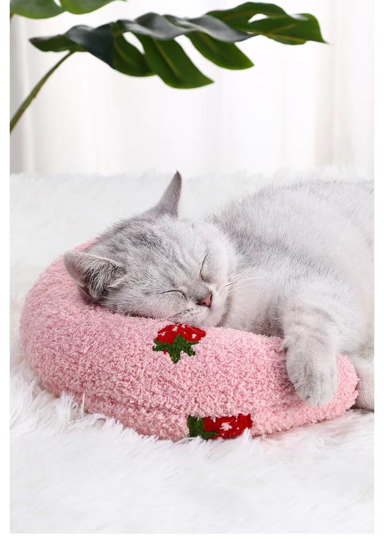 ペット用ネックピロー クッション U字型 首用クッション ペット用品 猫 商品画像4