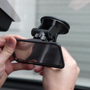 ベビーミラー ルームミラー クリップ 吸盤 四角 楕円 車載ミラー カー用品 車用品 ベビー用品 カーアクセサリー 赤ちゃん 子ども 見守り 安心
