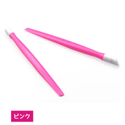 キューティクルプッシャー ネイルプッシャー ジェルネイル ネイルケア 単品 ネイルツール サンディング 甘皮処理 下処理 爪 ケアグッズ セルフネイル お手入れ ルースキューティクル 美爪 かわいい ピンク ブルー パープル