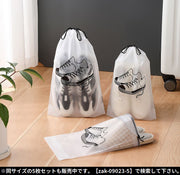 シューズバッグ 単品 シューズケース 巾着袋 トラベルポーチ 靴入れ 靴収納 衣類 防水 防塵 大容量 A4 ジム ゴルフ 旅行 出張