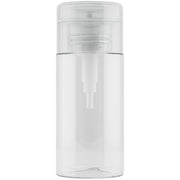 詰め替え容器 プッシュボトル ポンプディスペンサー 小分けボトル 120ml 150ml 200ml 300ml 化粧水 携帯 持ち運び 透明 クリア コットン 旅行 トラベル