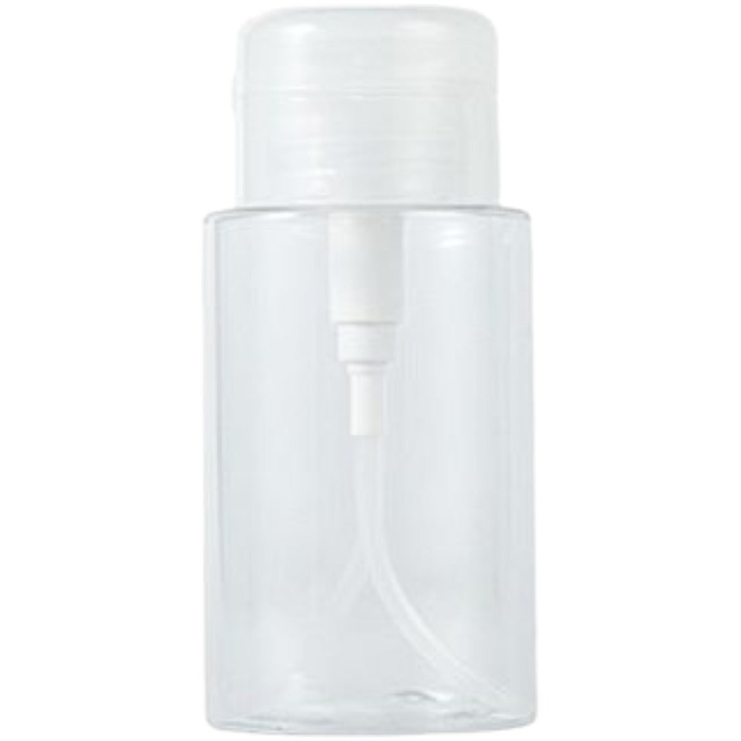詰め替え容器 プッシュボトル ポンプディスペンサー 小分けボトル 120ml 150ml 200ml 300ml 化粧水 携帯 持ち運び 透明 クリア コットン 旅行 トラベル