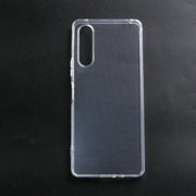 スマホケース スマホカバー Xperia 1V 10V 背面保護 クリアケース 透明 ソフト シンプル おしゃれ 傷予防 傷防止 携帯電話保護 スマートフォン エクスペリア Sony ソニー
