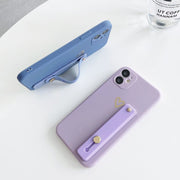 iPhoneケース スマホケース カバー ベルト リング スタンド 耐衝撃 落下防止 背面 カメラ保護 傷防止 TPU ソフト バンド スライド マット くすみカラー つや消し ハート シンプル 14 plus 13 12 ProMax mini 11 XSMax XR 7 8 plus SE2020 アイフォンケース スマートフォンケース ギフト 贈り物 彼氏 彼女 父の日 母の日 敬老の日