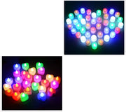 電池式キャンドル 同色24個セット 卓上ライト LED パーティーグッズ 蝋燭 ろうそく ローソク インテリア用品 装飾 照明 飾り付け オーナメント