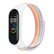 スマートウォッチバンド Xiaomi Mi用 シャオミ用 交換用 付け替え 腕時計 ベルト マジック テープ シンプル おしゃれ 通気性 スポーツ 無段階調整 カラバリ豊富