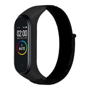 スマートウォッチバンド Xiaomi Mi用 シャオミ用 交換用 付け替え 腕時計 ベルト マジック テープ シンプル おしゃれ 通気性 スポーツ 無段階調整 カラバリ豊富
