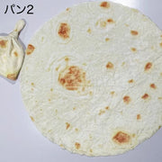 おくるみ アフガン ブランケット 帽子付き 2点セット ベビー 赤ちゃん 新生児 フリース 毛布 暖かい ピザ 白菜 ステーキ ユニーク 面白い 可愛い キュート ベビー用品