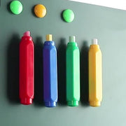 チョークホルダー チョークケース 磁石 マグネット付き チョーク延長器 手を汚さない 折れにくい 軽量 学校 授業 会議室 黒板