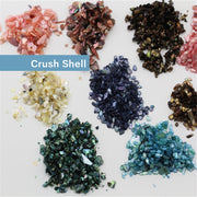 クラッシュシェル シェルストーン シェルチップ 欠片 ネイル ネイルアート ネイル用品 パーツ デコパーツ カラバリ豊富