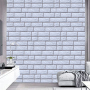 ウォールステッカー 壁ステッカー 壁紙シール シール式 タイル 立体風 レンガ風 インテリア雑貨 DIY 模様替え プチリフォーム 貼り付け簡単 イメージチェンジ リビング 子ども部屋 寝室 ルームデコレーション ウォールデコレーション 飾り付け 壁面装飾 壁装飾 室内装飾 おしゃれ かわいい かっこいい モダン 白