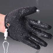 フィッシンググローブ 片手用 マグネットリリーサー付き 釣り用品 魚つかみ 魚掴み 手袋 右手用 左手用 防刃 滑り止め 着脱簡単 磁石付き