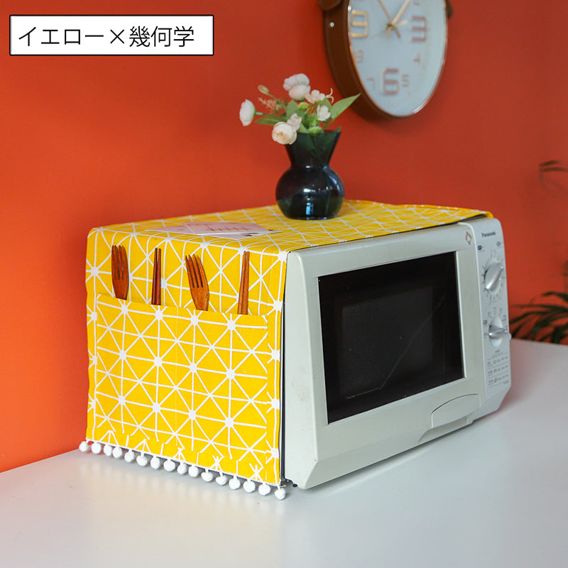 電子レンジカバー オーブンカバー 単品 1枚 30×90cm ほこり除け 商品画像2