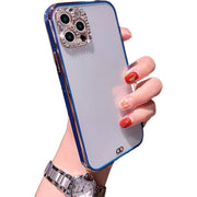 スマホケース 韓国 スマホカバー ラインストーン クリア iPhone用 15用 14用 13用 12用 11用 Pro用 ProMax用 plus用 mini用 ビジュー 透明 アイフォン用 携帯ケース 保護ケース 背面保護 傷防止 おしゃれ かわいい