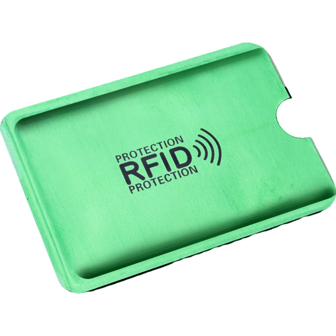 カードケース カード入れ スキミング防止 RFID カバー スリーブ グリーン バリエーション画像