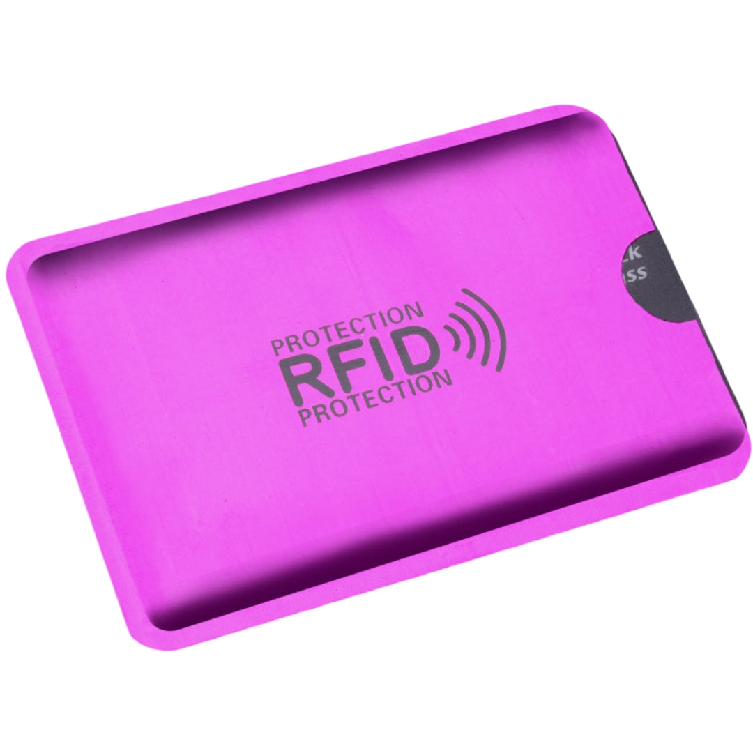 カードケース カード入れ スキミング防止 RFID カバー スリーブ レッド バリエーション画像