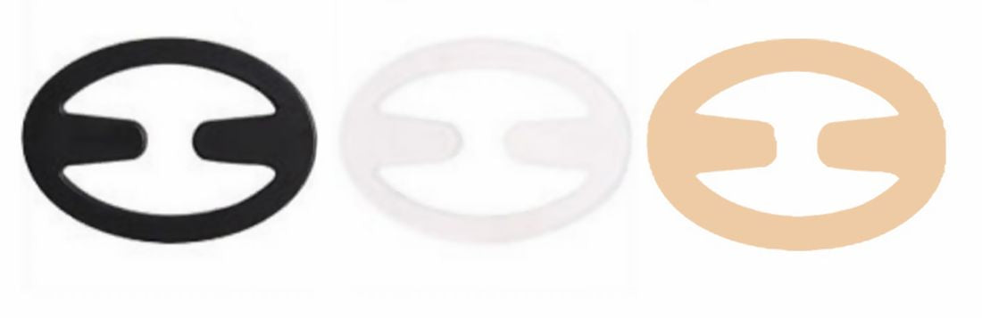 ブラストラップクリップ 3個セット ブラクリップ レディース ブラストッパー ブラジャー 下着用アクセサリー 肩ヒモ 肩紐 なで肩 かたひも インナー ズレ防止 サークル オーバル 楕円 8の字型 簡単 便利