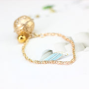ブレスレット アクセサリー レディース 女性 ファッション小物 ボール 透かし 鈴付き おしゃれ かわいい ギフト プレゼント