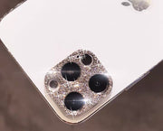 iPhone用カメラカバー カメラレンズ スマホカメラ 保護 指紋防止 汚れ防止 キラキラ ラインストーン 光る スマホ カメラカバー iPhone用 アイフォン用 スマートフォンアクセサリー 携帯アクセサリー