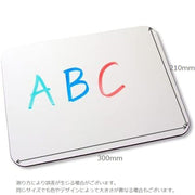 ホワイトボード 3枚セット A4サイズ 小型 小さめ ミニサイズ 両面 伝言板 掲示板 オフィス 自宅 お絵かき メモ 子供 無地