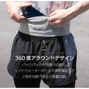 揺れない ランニングポーチ ランニングベルト ウエストポーチ メッシュポーチ ランニング マラソン スマホポーチ メッシュ ジョギング レディース メンズ ずれない 密着 伸びる 幅広 通気性 収納 伸縮性 無地 腹巻 スマホ ペットボトル 収納 シンプル