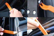 内装はがしツール 車内 車用 工具 内張り剥がし 5点セット DIY パネル着脱 オーディオ交換 ナビ着脱 便利 傷がつきにくい リムーバー クリップクランプ メンテナンス ヘラ 修理 交換