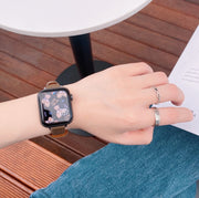腕時計用ベルト apple watch用バンド アップルウォッチ スリム レディース 女性 細身 交換ベルト 付け替え series 6 5 4 3 2 1 SE 38mm 40mm 42mm 44mm おしゃれ かわいい スタイリッシュ シンプル Apple Watch 腕時計ベルト