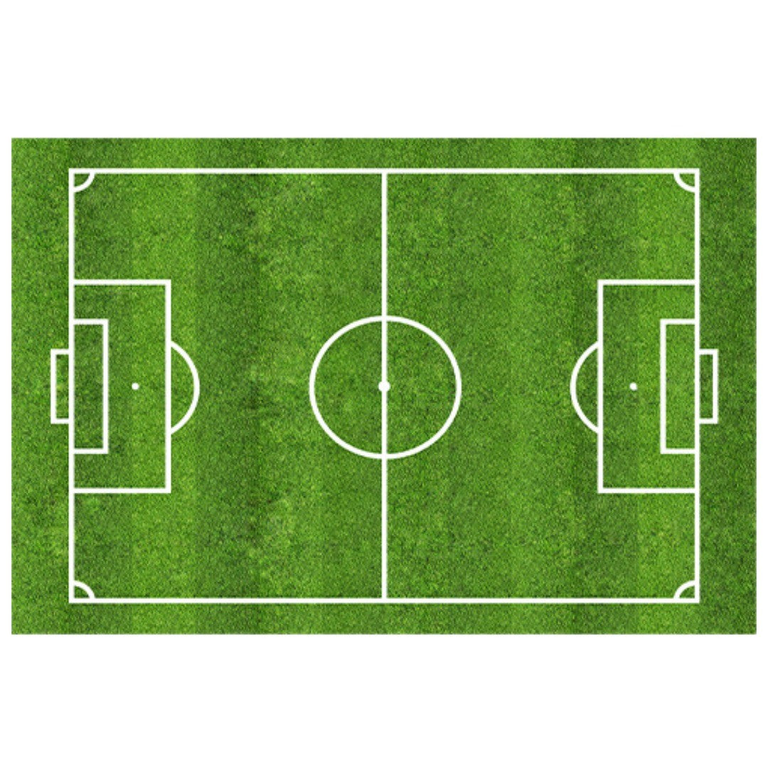 カーペット ラグマット インテリア グラウンド風 サッカー ラグビー レーシング 小さめ 滑りづらい 面白い