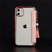 iPhoneケース スマホケース レディース 女性 スマホ雑貨 スマホアクセサリー 手帳型 カードケース付き ストラップ付き 二つ折り フリンジ フェイクレザー 総柄 花柄 フラワー ピンク ゴールドカラー ブラック かわいい キュート フェミニン ガーリー