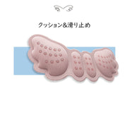 かかとパッド かかとインソール 2枚×4セット 8枚セット レディース 女性 メンズ 男性 ユニセックス 男女兼用 靴用品 シューズ用品 シール接着 滑り止め 防滑 靴擦れ防止 脱げ防止 パカパカ防止 クッション素材 天使の羽 翼 ブラック ベージュ ピンク シンプル 可愛い キュート 通勤 通学