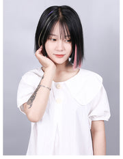 エクステ カラーエクステンション ワンタッチ つけ毛 ストレート ロング ヘアアレンジ  ワンポイント 装着簡単 レディース 女性 つけ髪 おしゃれ 仮装 ハロウィン コスプレ イメチェン ヒップホップ ダンス インナーメッシュ