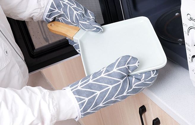鍋つかみ 片手用 ミトン グローブ 単品 キッチンミトン 商品画像3