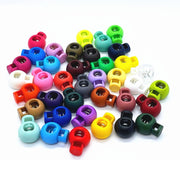 コードストッパー 20個セット 8mm セット プラスチック スプリング 紐 裾 絞り バックル クリア カラバリ豊富 かわいい おしゃれ アレンジ レディース メンズ 子供 キッズ カスタマイズ