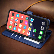 iPhoneケース 手帳型 iPhoneカバー スマホケース スマホカバー レザー調 スタンド機能付き カード入れ iPhone11 11Pro 11ProMax iPhone12 12Pro 12ProMax 12Mini iPhone13 13Pro 13ProMax 13Mini 保護カバー 傷予防 傷防止 カード収納 携帯ケース アイフォンカバー スマートフォンカバー 無地 ソリッドカラー 上品 大人 おしゃれ