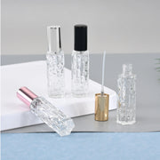 アトマイザー 10ml 単品 ガラス瓶 パフュームボトル スプレーボトル 詰め替え容器 透明 クリア 小分け 香水 化粧水 持ち運び 携帯用